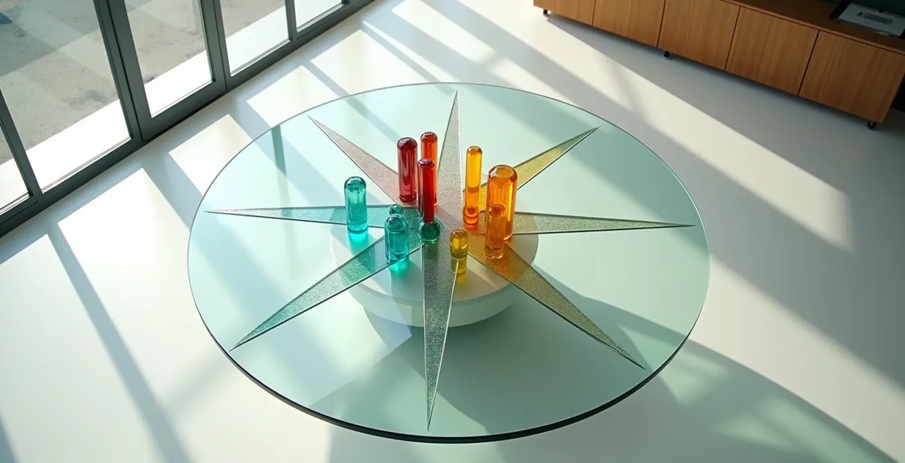 Visualisierung eines flexiblen Budgetplanungsprozesses mit Kompass-Metapher