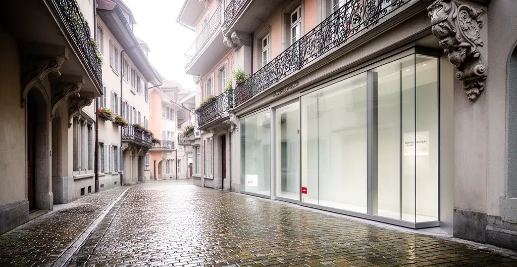 Schweizer Immobilienagentur in typischer Altstadtlage – regionale Maklerpraxis