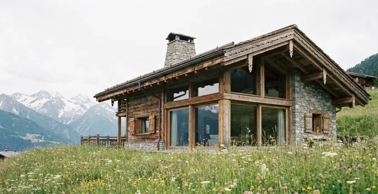 Modernes Schweizer Chalet in alpiner Umgebung – typisches Immobilienobjekt für deutsche Käufer