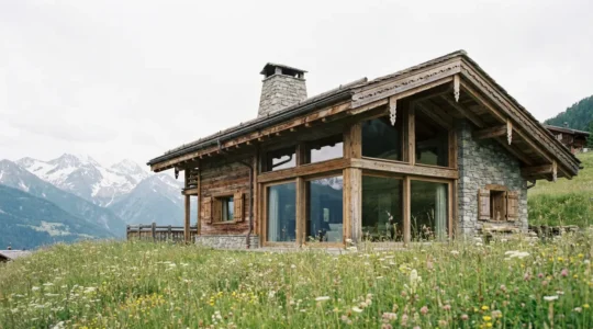 Modernes Schweizer Chalet in alpiner Umgebung – typisches Immobilienobjekt für deutsche Käufer